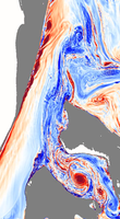 Bahamas relative vorticity