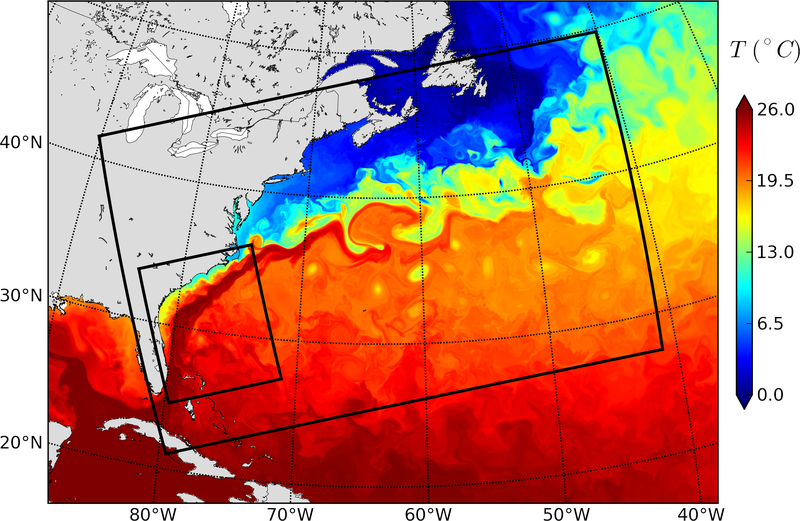 SST of the Gulf Stream